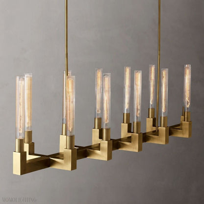 Candlestick Linear Chandelier-Nobipets