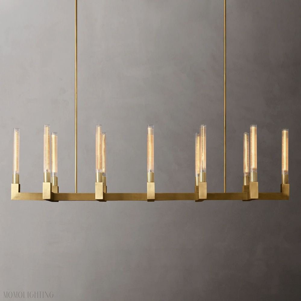 Candlestick Linear Chandelier-Nobipets