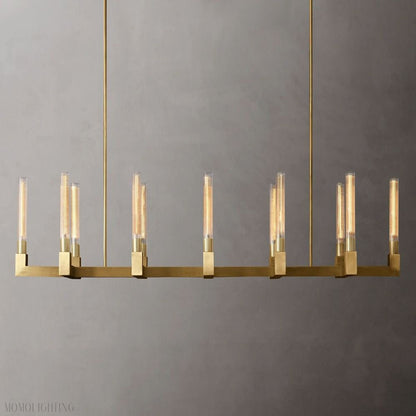 Candlestick Linear Chandelier-Nobipets