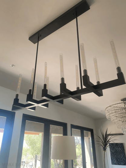 Candlestick Linear Chandelier-Nobipets