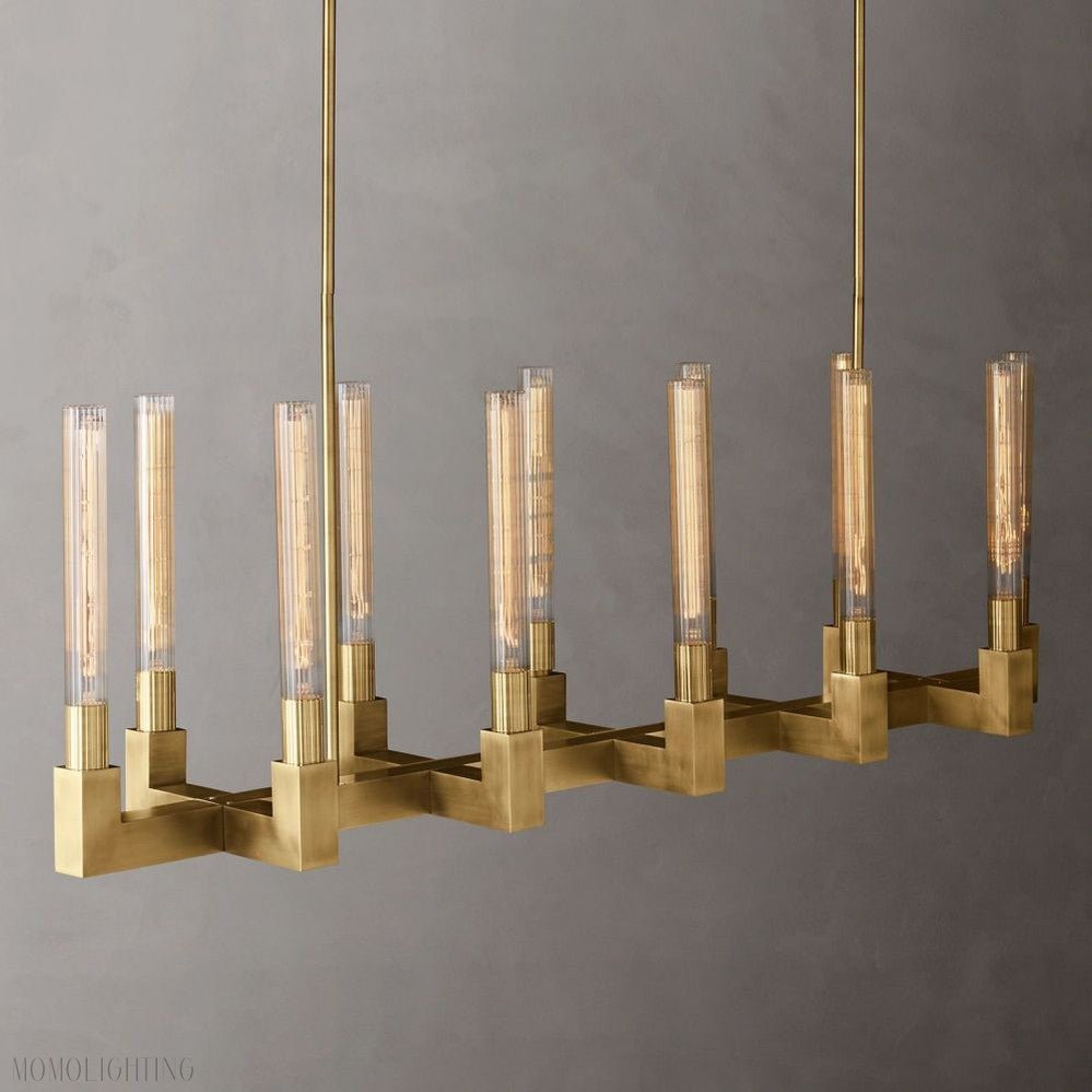Candlestick Linear Chandelier-Nobipets