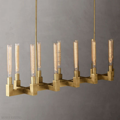 Candlestick Linear Chandelier-Nobipets