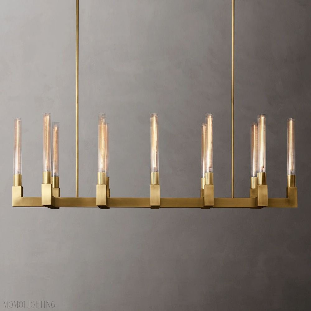 Candlestick Linear Chandelier-Nobipets