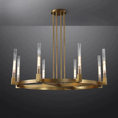 Candlestick Round Chandelier 36" 60” 72"-Nobipets