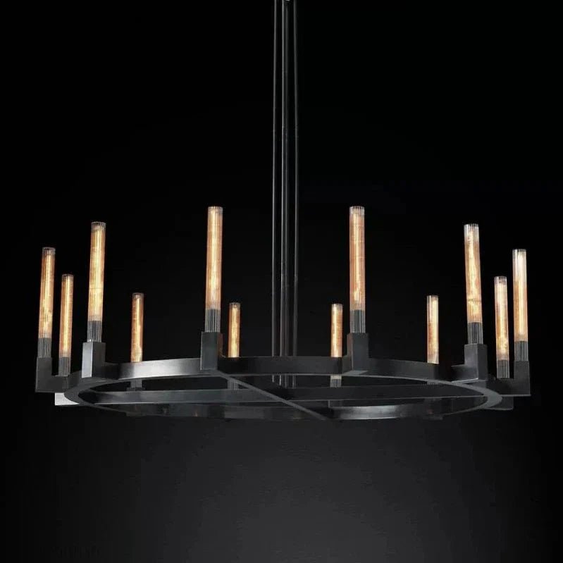Candlestick Round Chandelier 36" 60” 72"-Nobipets