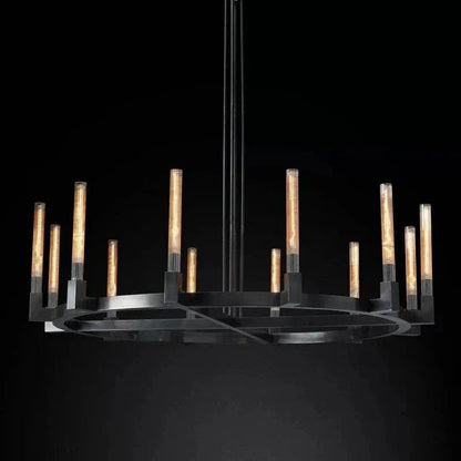 Candlestick Round Chandelier 36" 60” 72"-Nobipets