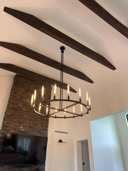 Candlestick Round Chandelier 36" 60” 72"-Nobipets