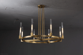 Candlestick Round Chandelier 36" 60” 72"-Nobipets