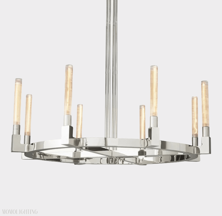 Candlestick Round Chandelier 48"-Nobipets