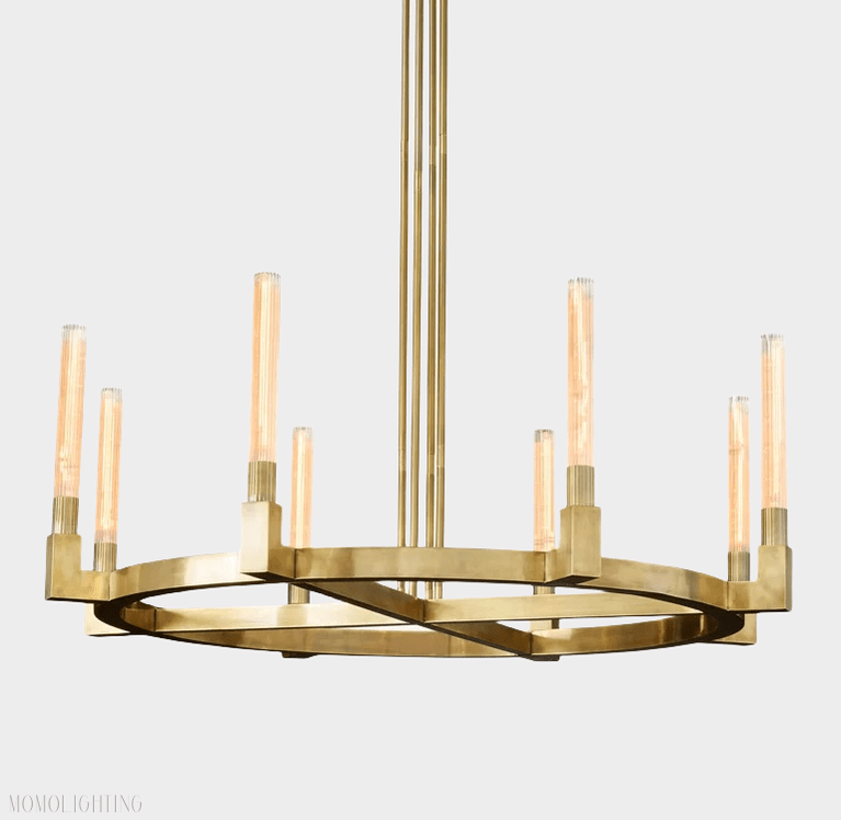 Candlestick Round Chandelier 48"-Nobipets
