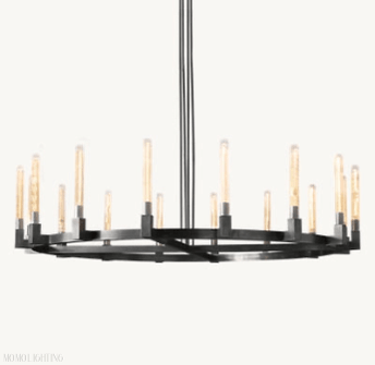 Candlestick Round Chandelier 60"-Nobipets
