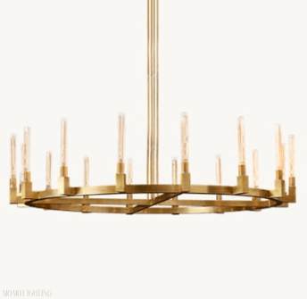 Candlestick Round Chandelier 60"-Nobipets