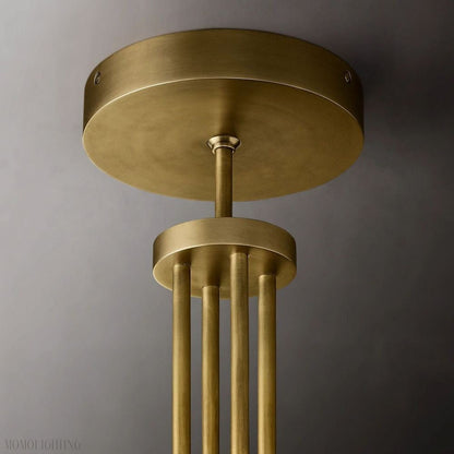 Candlestick Round Chandelier-Nobipets