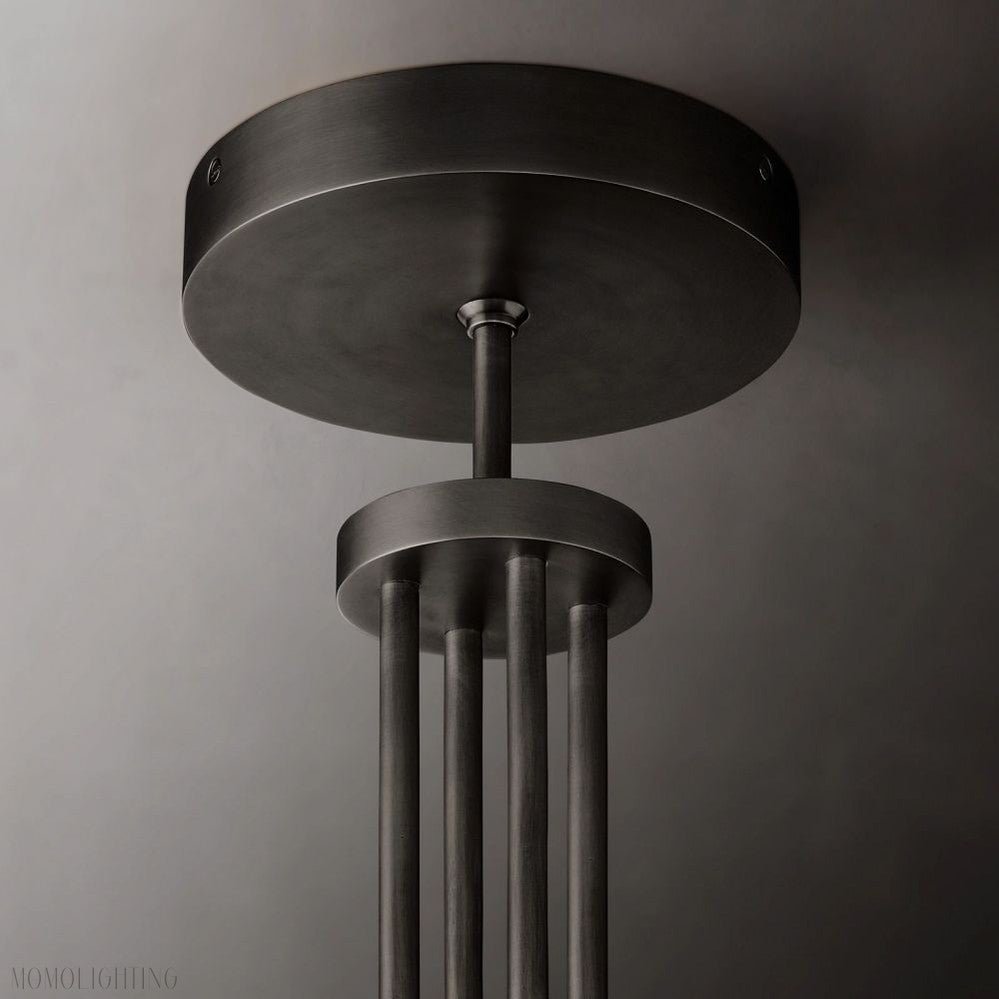 Candlestick Round Chandelier-Nobipets