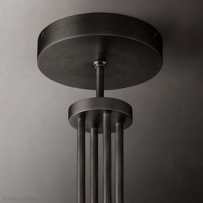 Candlestick Round Chandelier-Nobipets