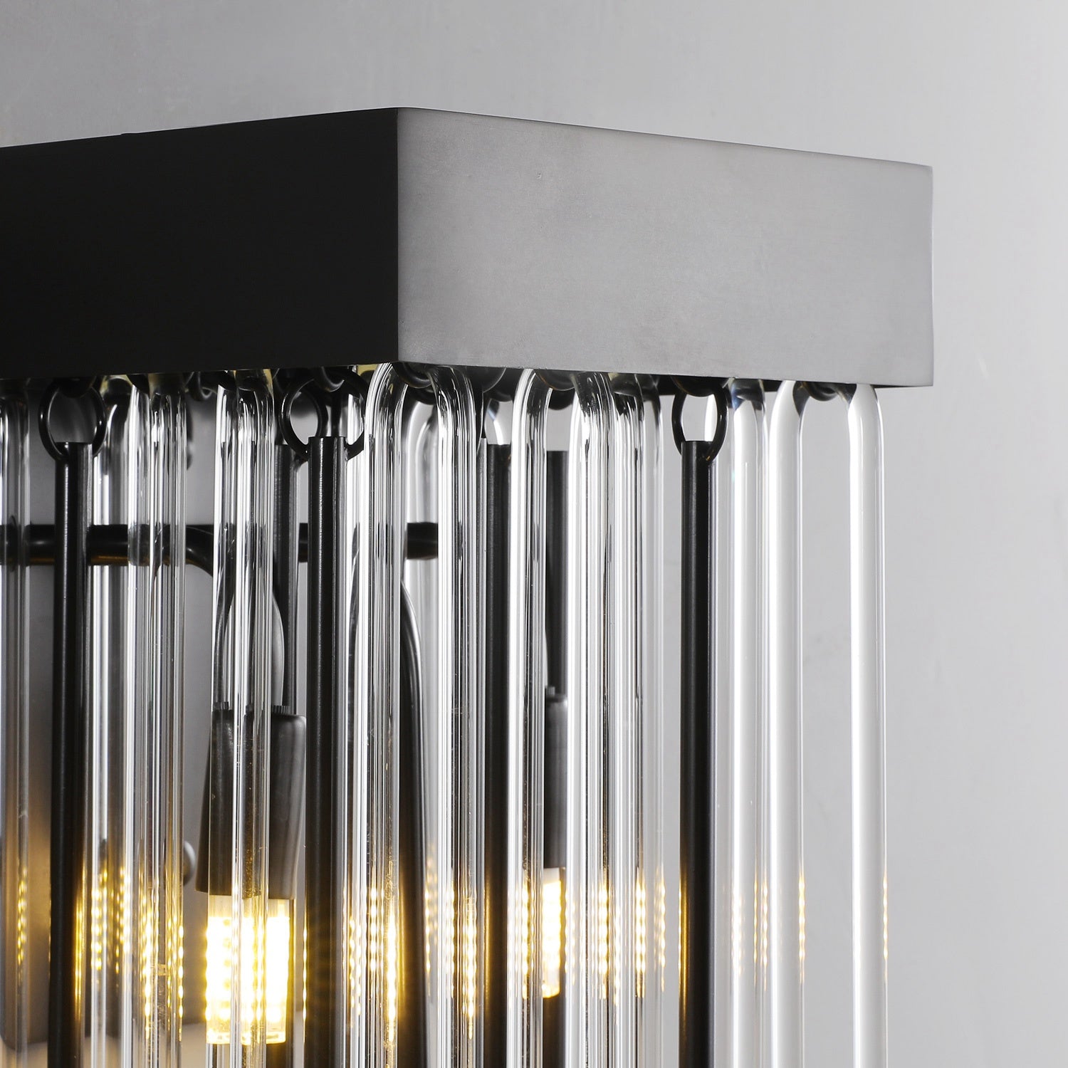 Cascade Glass Brass Wall Sconce,Wall Lamps