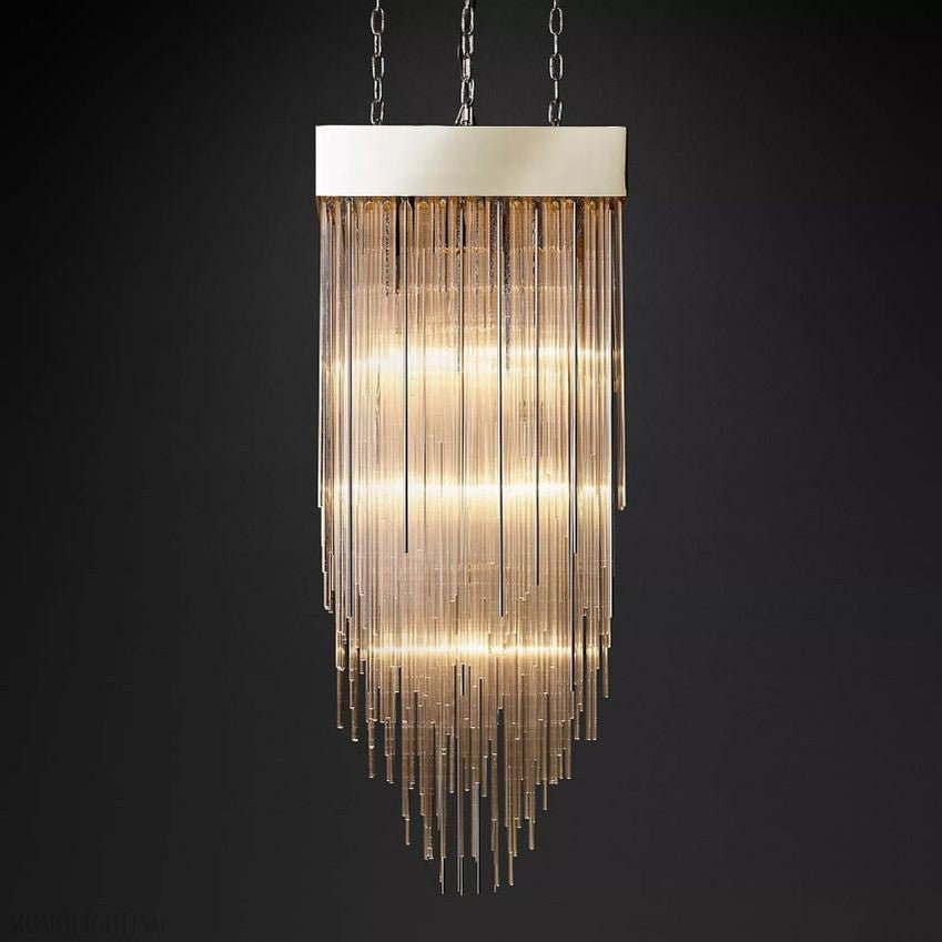 Cascade Rectangular & Square Chandelier-Nobipets