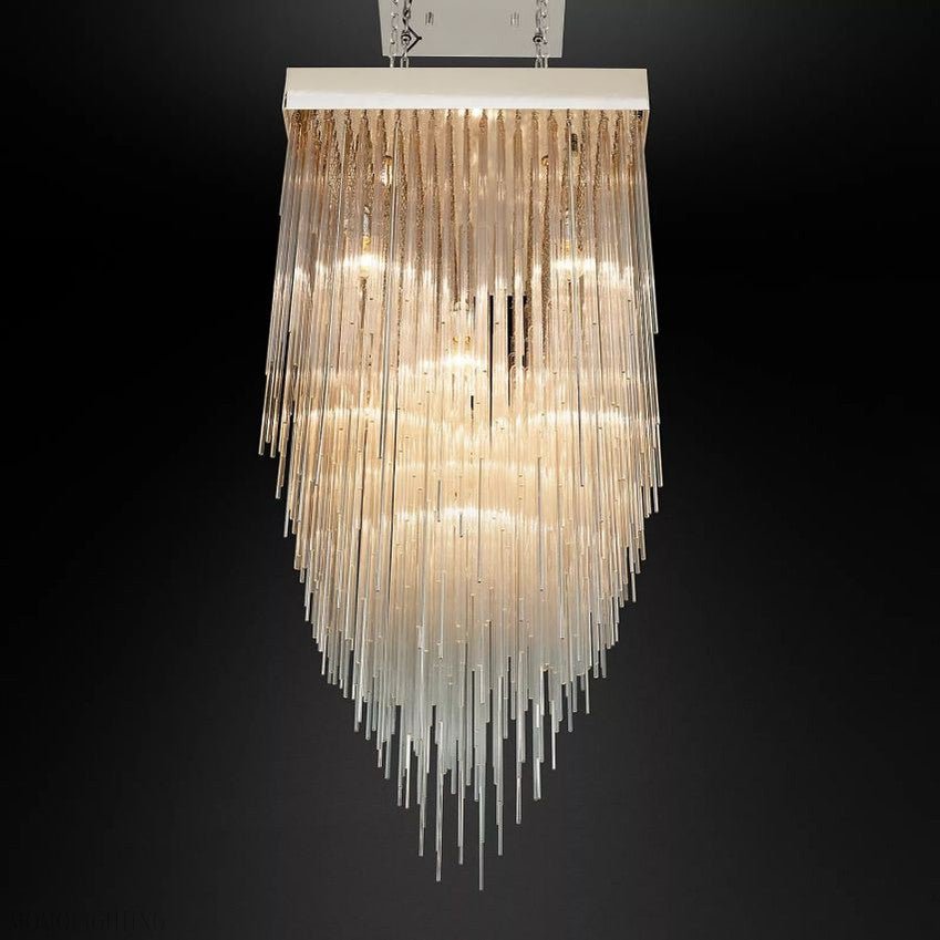 Cascade Rectangular & Square Chandelier-Nobipets