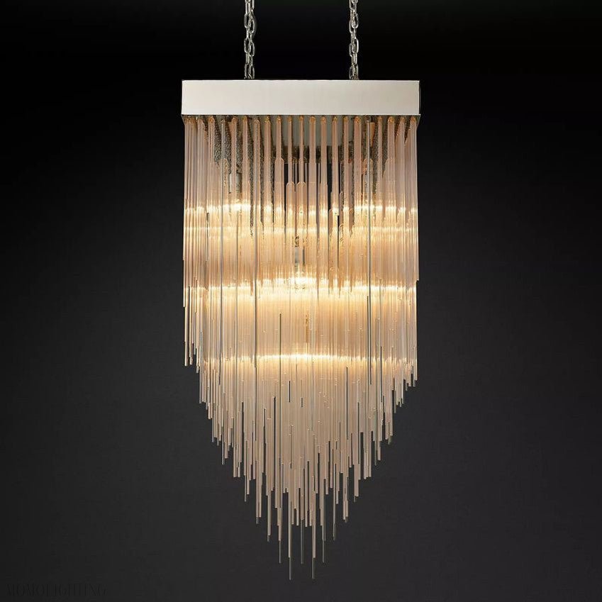 Cascade Rectangular & Square Chandelier-Nobipets