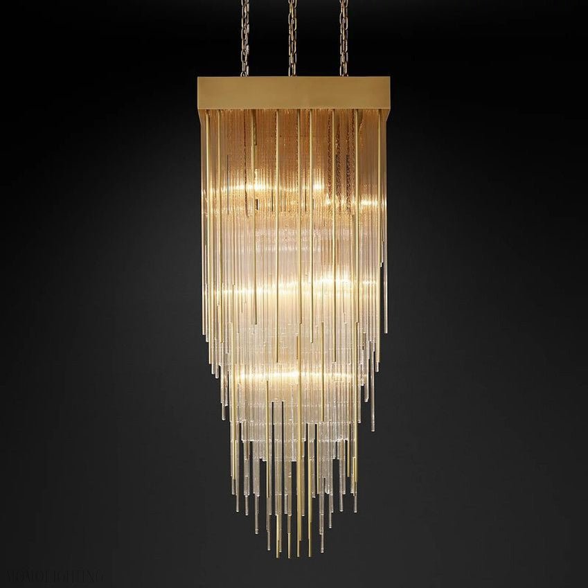 Cascade Rectangular & Square Chandelier-Nobipets