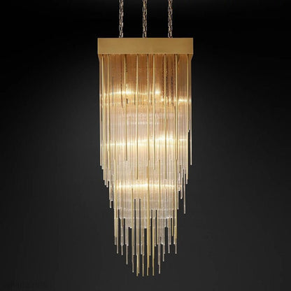 Cascade Rectangular & Square Chandelier-Nobipets