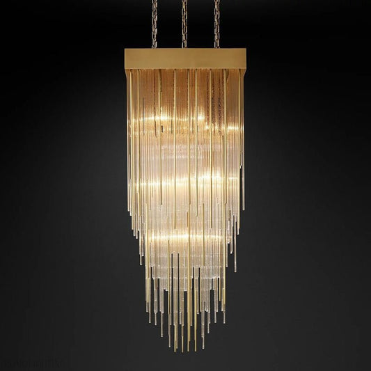 Cascade Rectangular & Square Chandelier-Nobipets