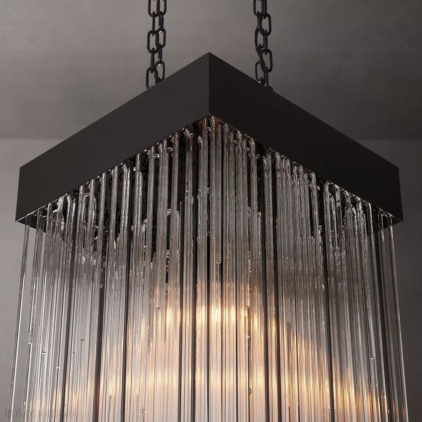 Cascade Rectangular & Square Chandelier-Nobipets