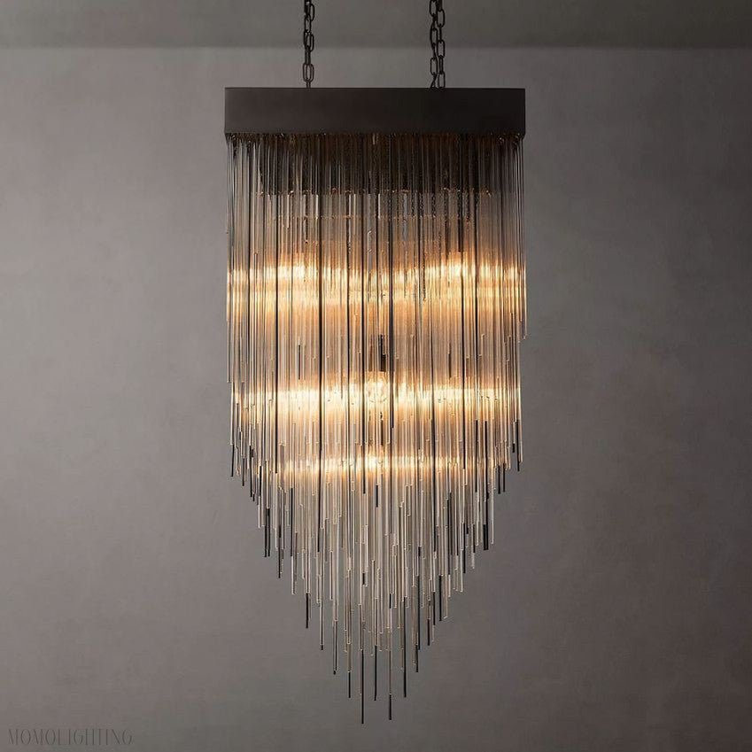 Cascade Rectangular & Square Chandelier-Nobipets