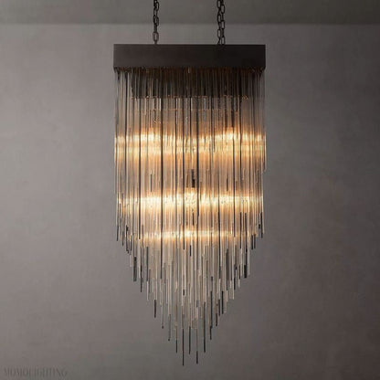 Cascade Rectangular & Square Chandelier-Nobipets