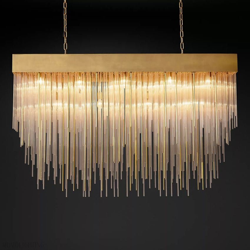 Cascade Rectangular & Square Chandelier-Nobipets