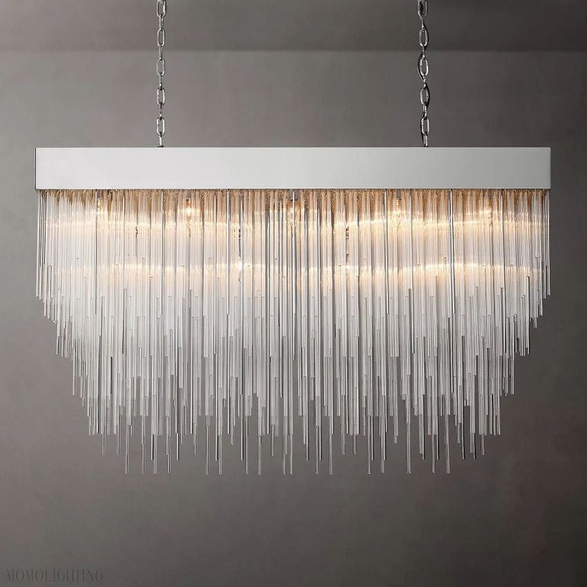 Cascade Rectangular & Square Chandelier-Nobipets