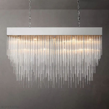 Cascade Rectangular & Square Chandelier-Nobipets