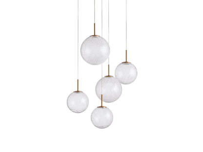 Casen Round Chandelier-Nobipets