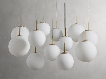 Casen Round Chandelier-Nobipets