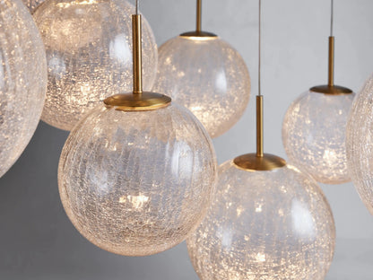 Casen Round Chandelier-Nobipets