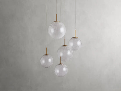 Casen Round Chandelier-Nobipets