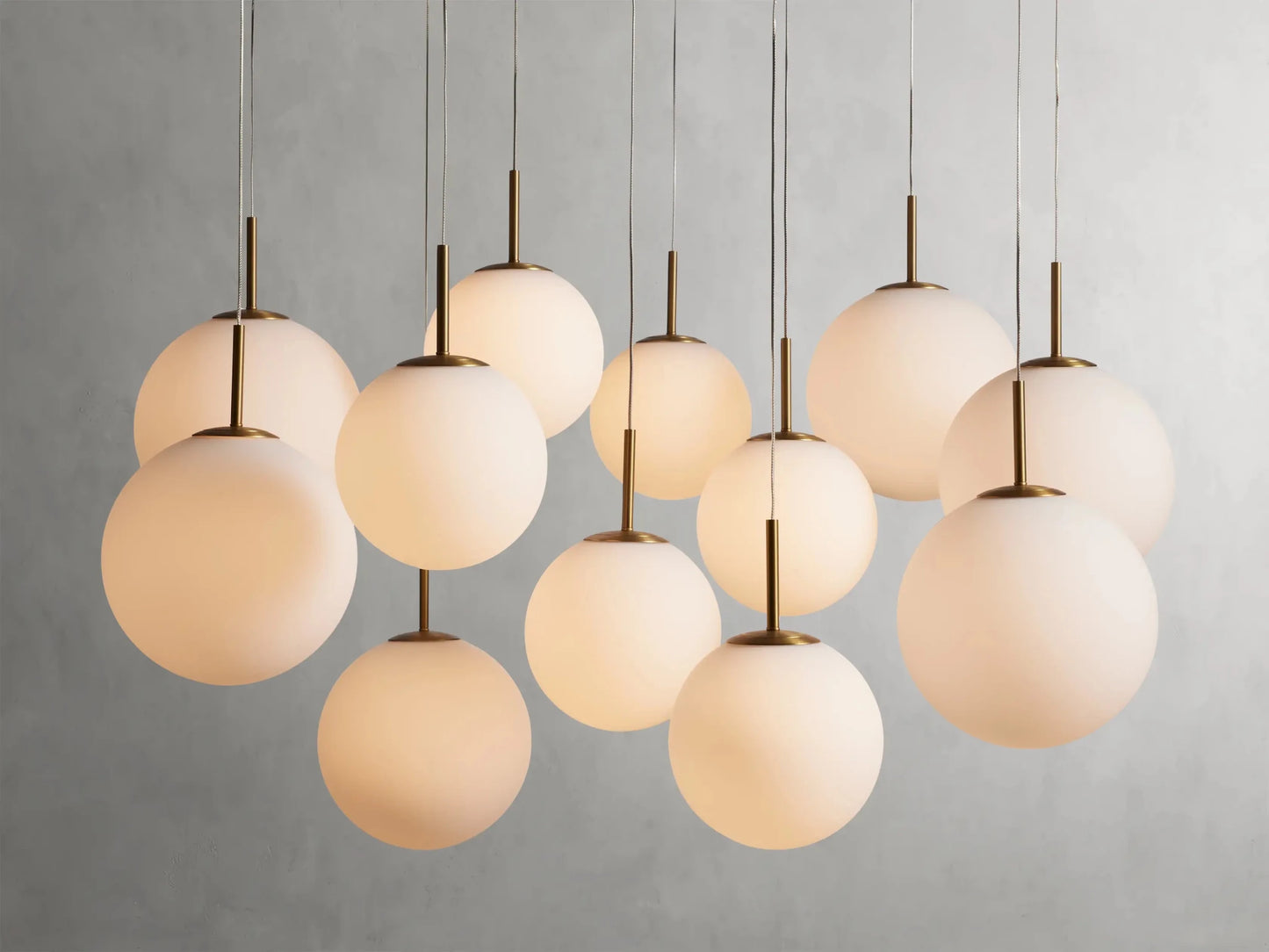 Casen Round Chandelier-Nobipets