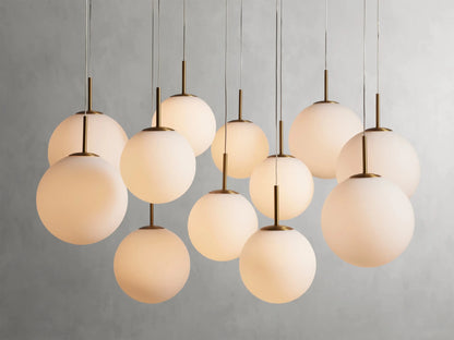 Casen Round Chandelier-Nobipets