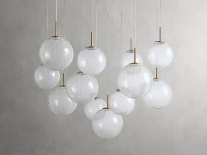 Casen Round Chandelier-Nobipets