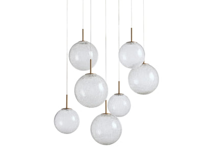 Casen Round Chandelier-Nobipets