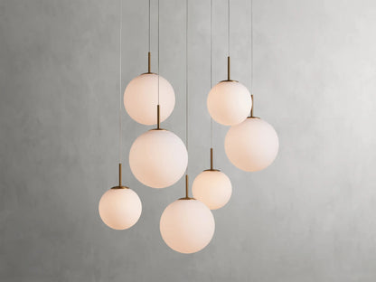 Casen Round Chandelier-Nobipets