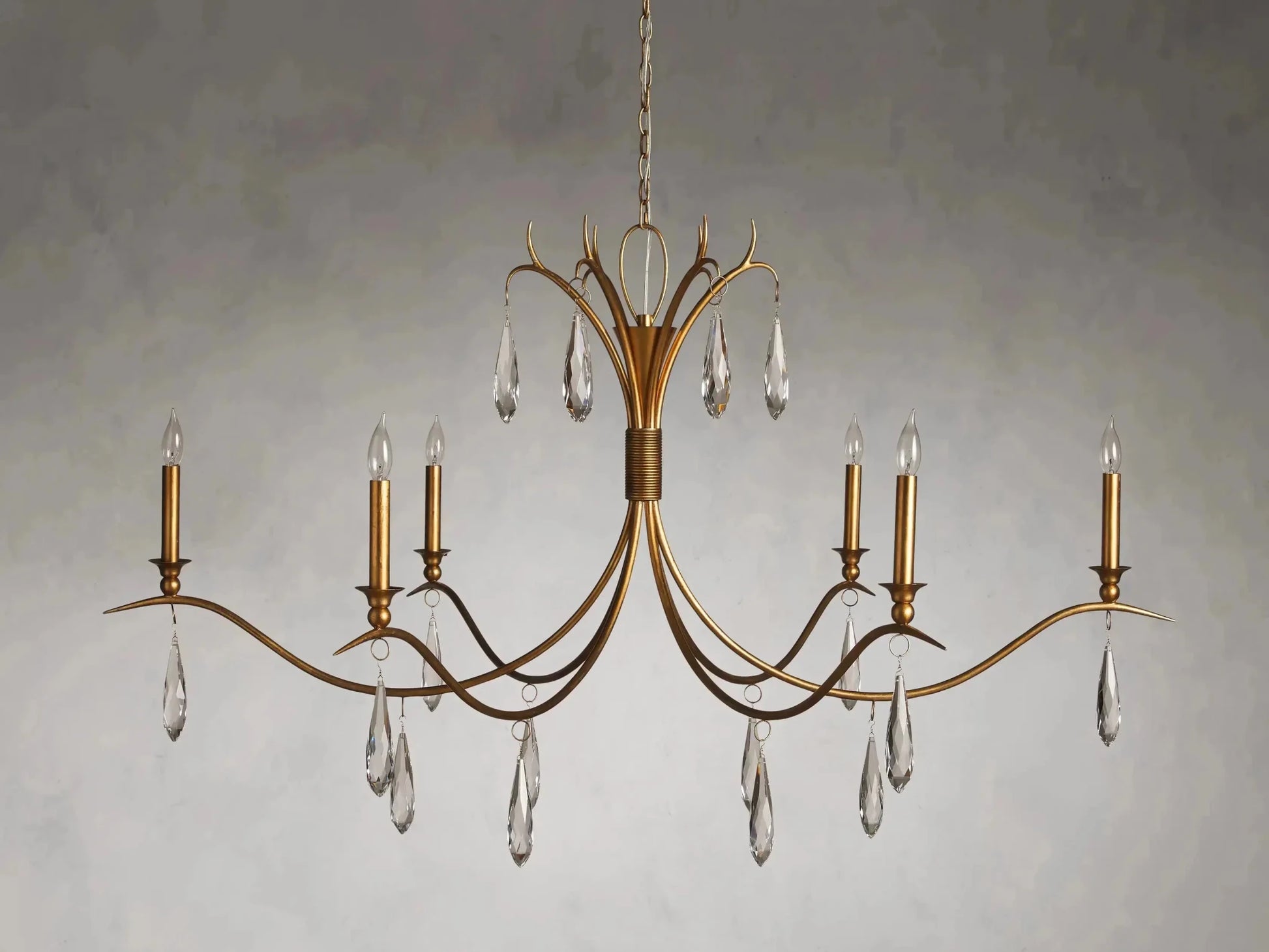 Celine Chandelier 36'' 59''-Nobipets