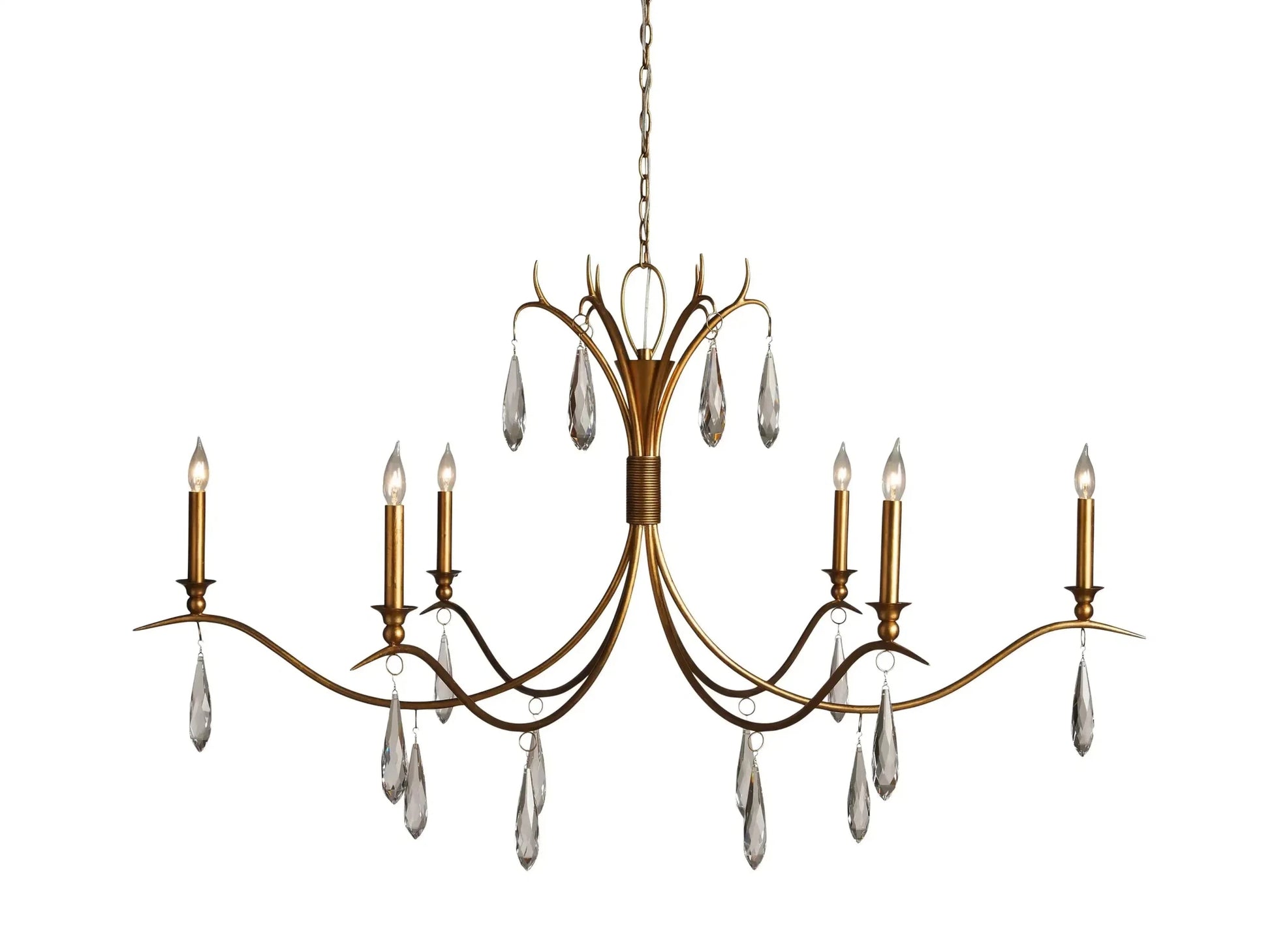 Celine Chandelier 36'' 59''-Nobipets