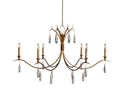 Celine Chandelier 36'' 59''-Nobipets