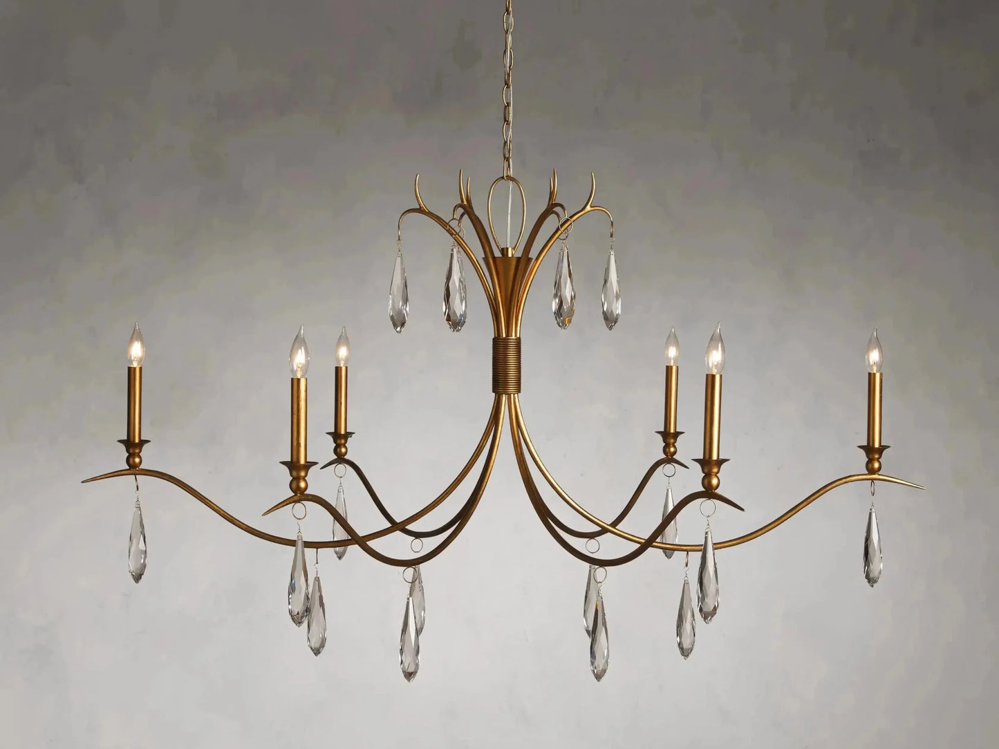 Celine Chandelier 36'' 59''-Nobipets
