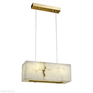 Charlene Marble Cubic Dining Area Chandelier-Nobipets