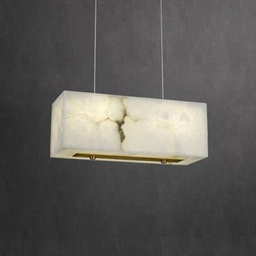 Charlene Marble Cubic Dining Area Chandelier-Nobipets