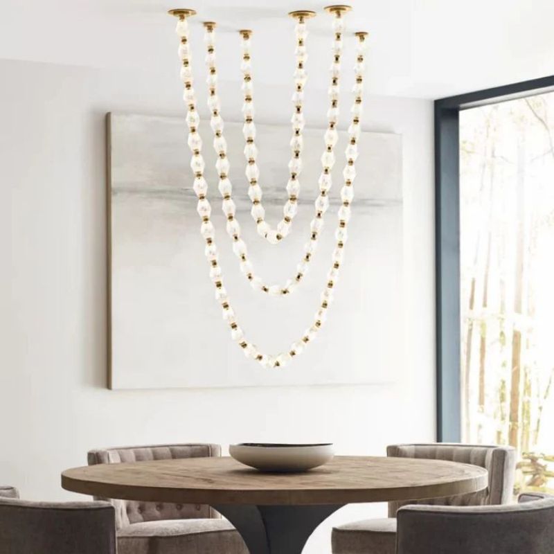 Charm Necklace Chandelier-Nobipets