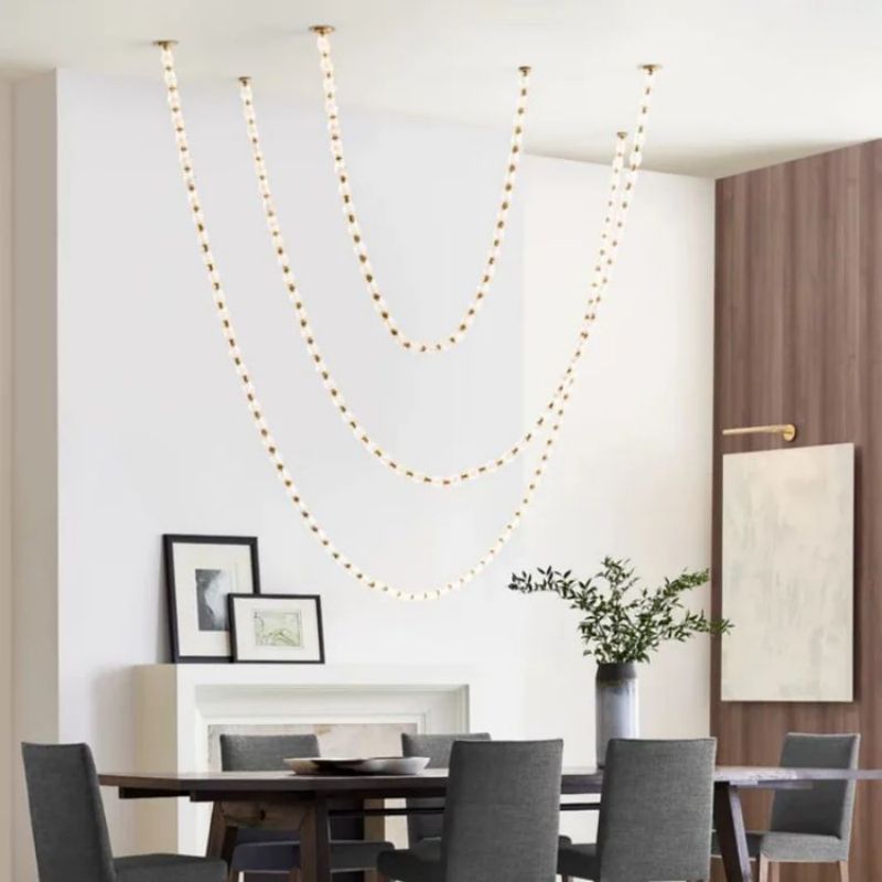 Charm Necklace Chandelier-Nobipets