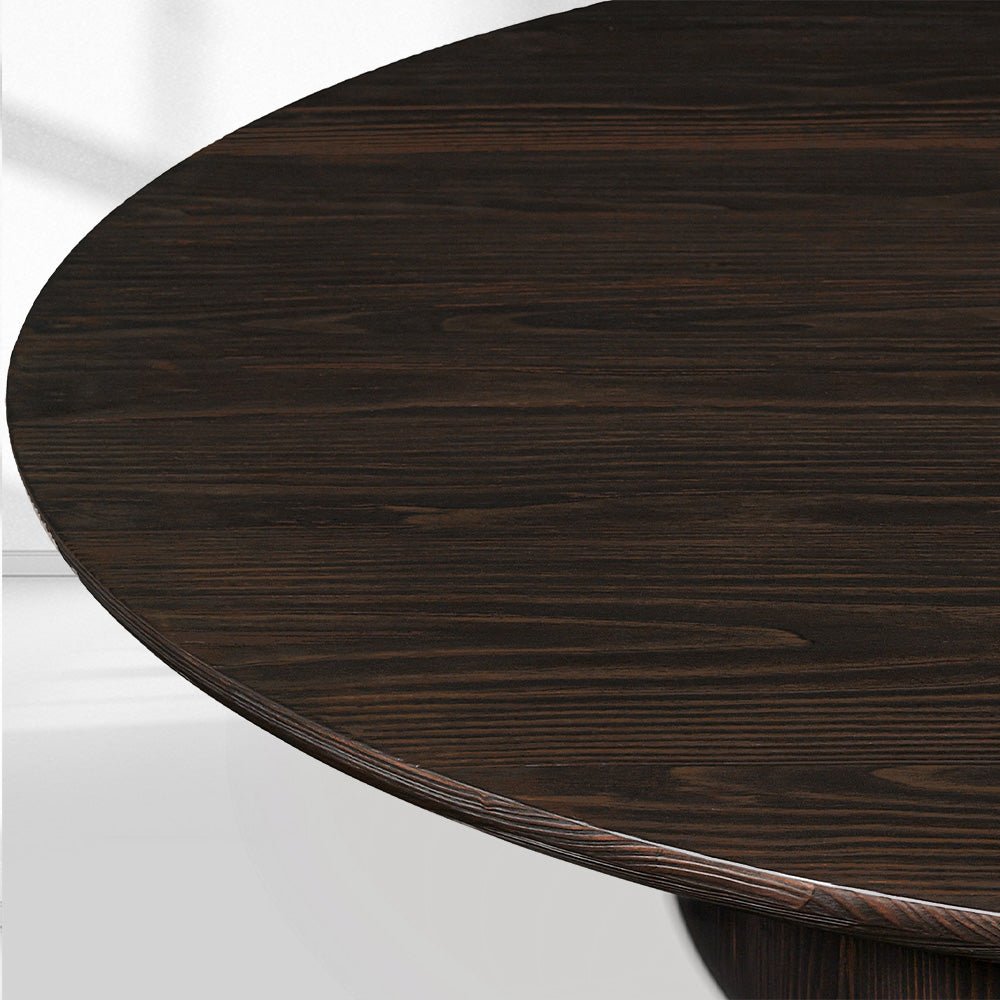Cirglam Pedestal Round Coffee Table